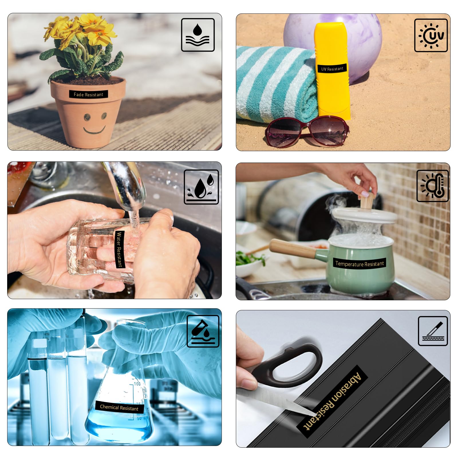 Cruxer Pack de 20 cintas laminadas doradas compatibles con Brother P-touch TZe-334, oro sobre negro de 0,47 pulgadas, 12 mm x 8 m, cinta de escritura de repuesto para Brother PT-H100 PT-200 PT-H105