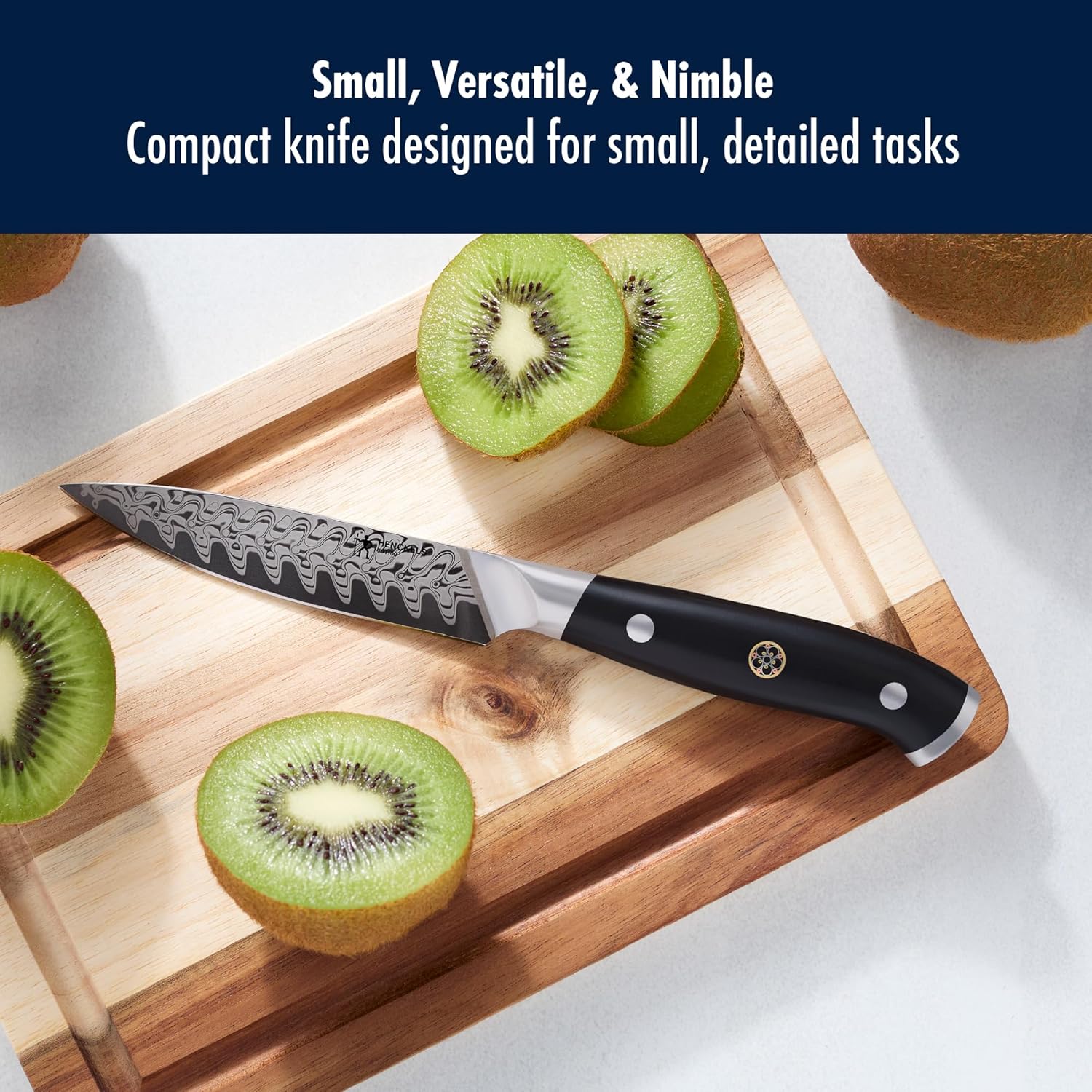 HENCKELS Compass Damascus 4-inch Damascus Paring Knife