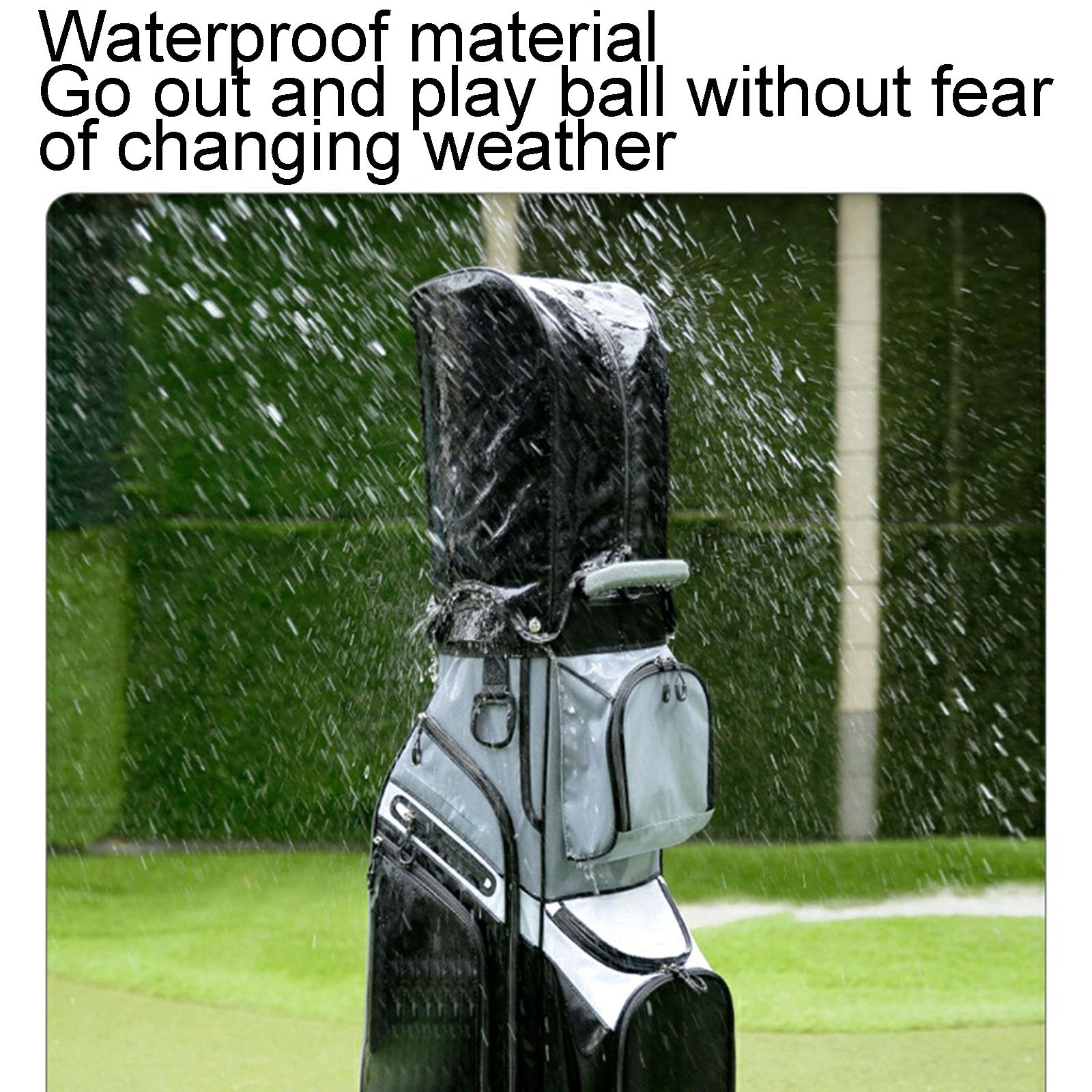 Bolsa De Golf, Diseño De Marco Estabilizador Patentado, Bolsillo Independiente con Control De Temperatura, Diseño Portátil, Adecuado para Todo Tipo De Palos