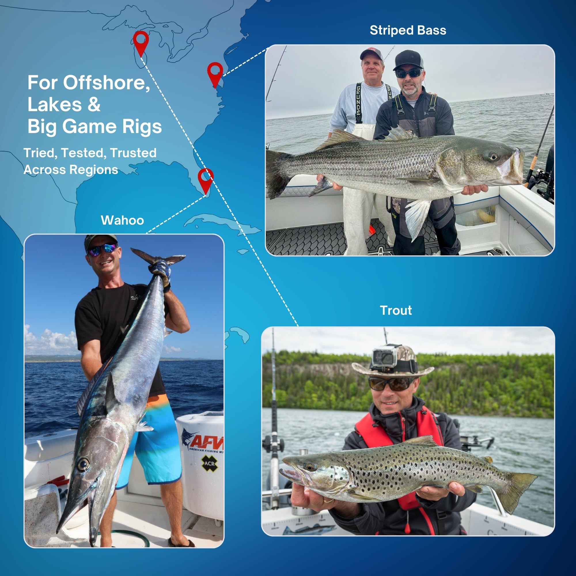 American Fishing Wire Alambre de Arrastre Monel