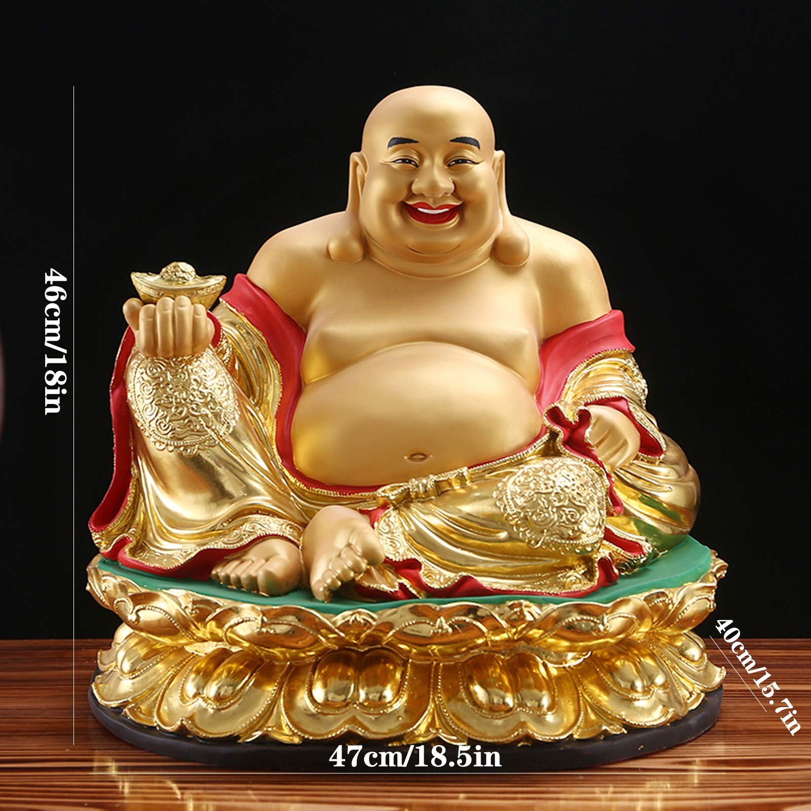 Amazon.com: zxb-shop Buddha Statute Home Decor 18 Inch Resin
