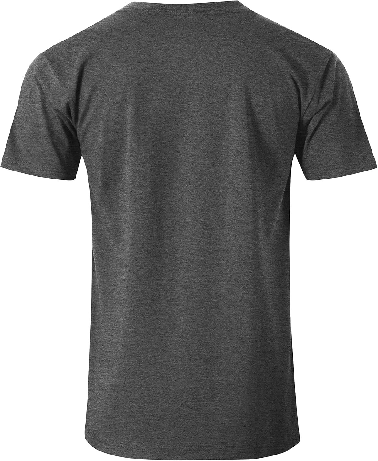 Hat and Beyond Mens Heavyweight Super Max Solid Short Sleeve Crew Neck Tee Shirt - Image 3