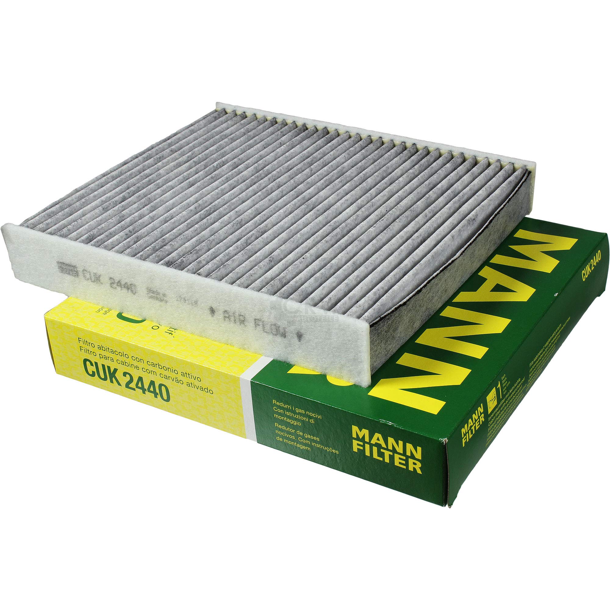 Paquete de inspección Kit de mantenimiento de filtros con filtro de aceite HU 719/8 x, filtro de aire C 29 150, filtro de combustible PU 9003 z, filtro de habitáculo CUK 2440, tornillo de