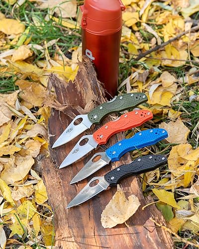 Miniatura 8 de GANZO Firebird F759M - Cuchillo plegable de bolsillo, hoja de acero inoxidable 440C, mango antideslizante de fibra de vidrio de nailon con clip,