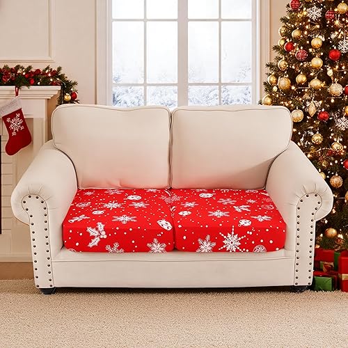 Miniatura 405 de Smiry Fundas de cojín de sofá con estampado, fundas de sofá elásticas y suaves para sofá, funda de sofá antideslizante lavable protector de muebles