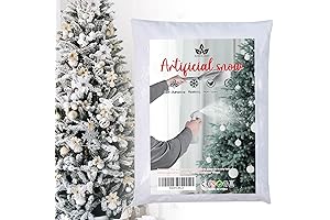 1.5 lbs Self-Adhesive Snow Flock: Realistic Christmas Winter Wonderland