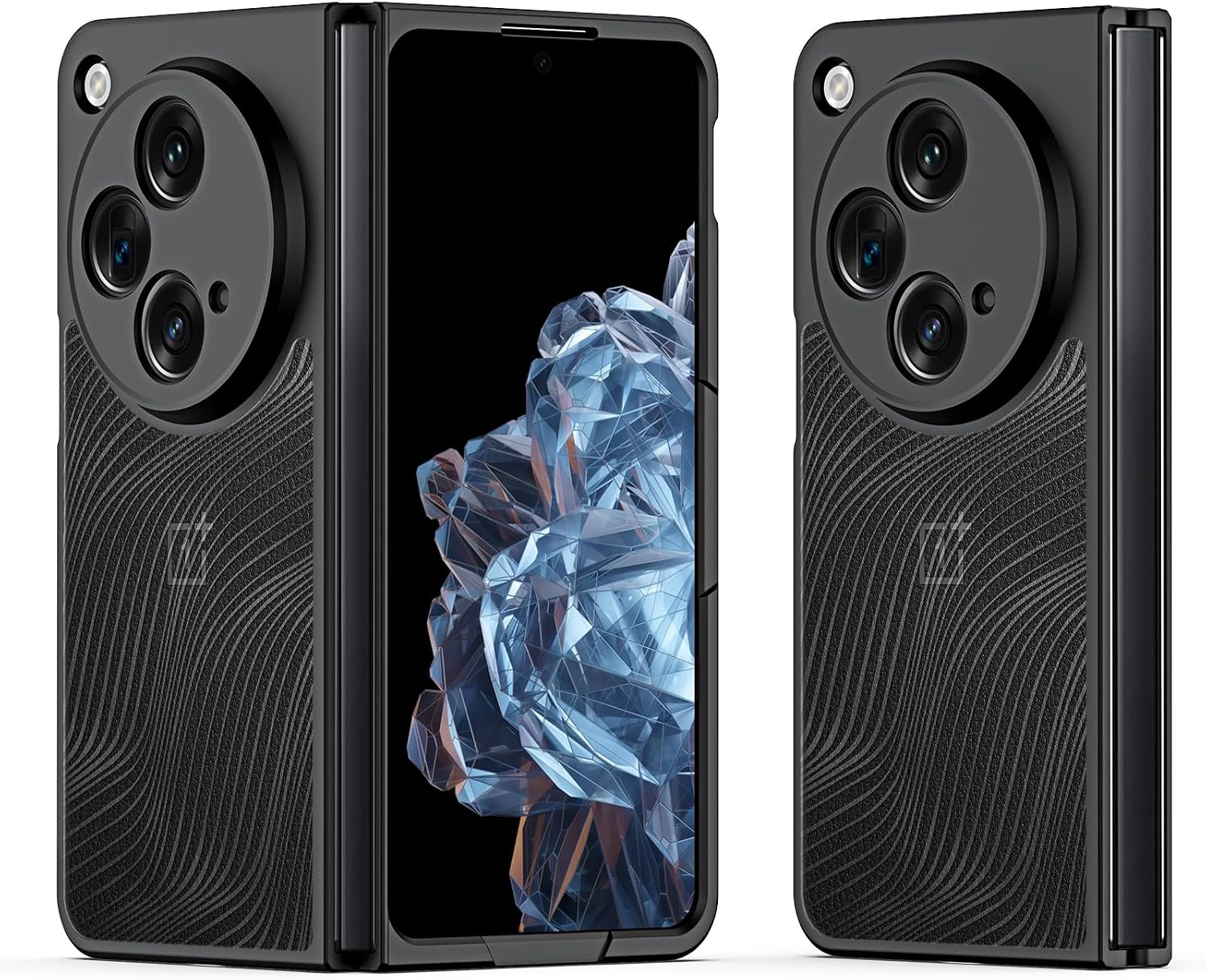 Miimall Custodia Compatibile con OnePlus Open, Cover Magnetica ad