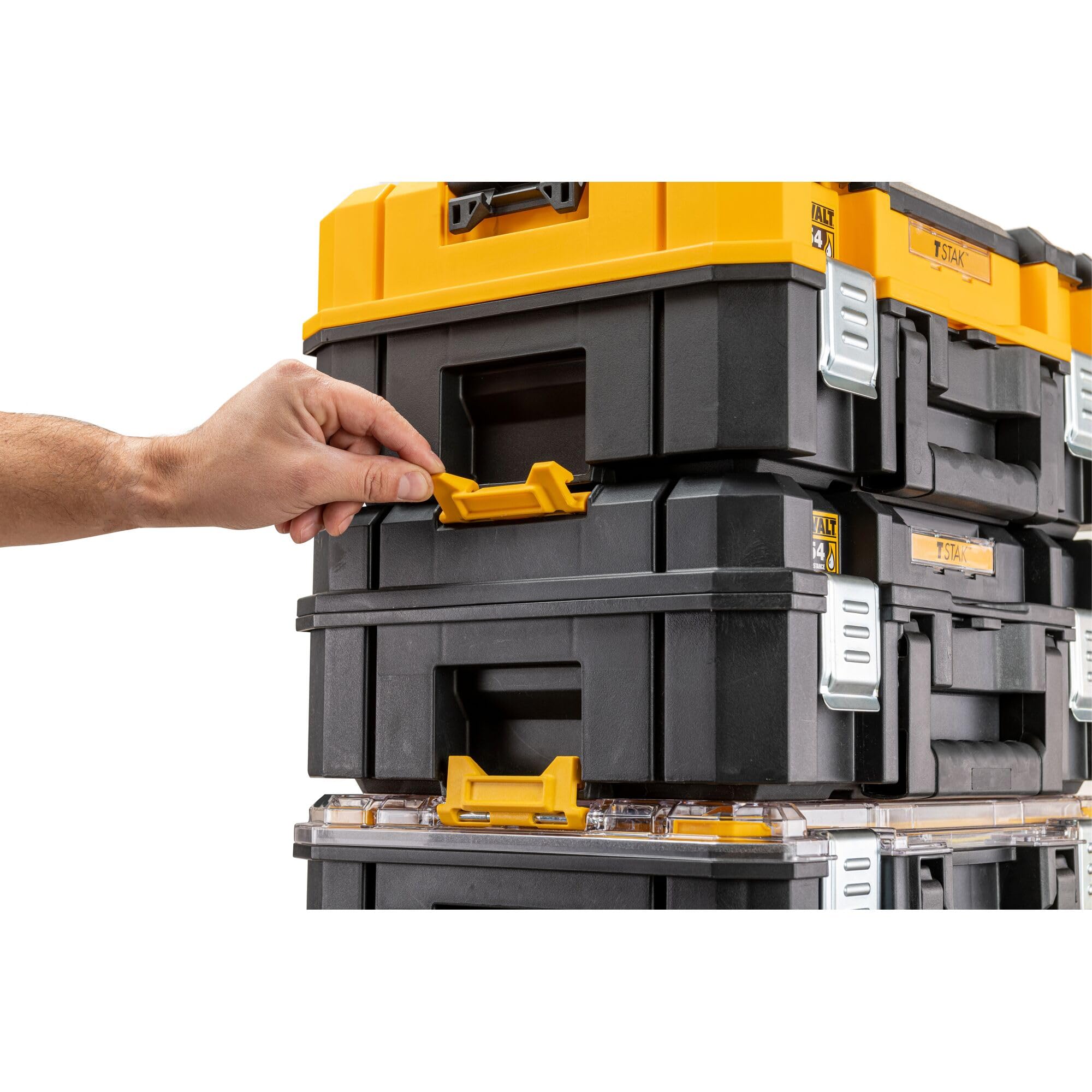 DeWalt DWST83344-1 Tstak I Unità Porta Elettroutensili, Nero/Giallo