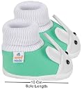 Neska Moda Unisex Baby Booties For 0 To 6 Months (Green) (0_months) gallery image