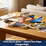 Pathfinders STEM kit- Paper Airplane Launcher | Science kit for Teens and Adults | Stem Toys | Engineering kit - Learning Resource