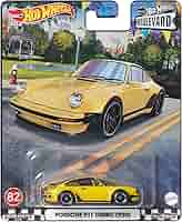 Hot Wheels Boulevard 82 - Porsche 911 Turbo (930) [Yellow