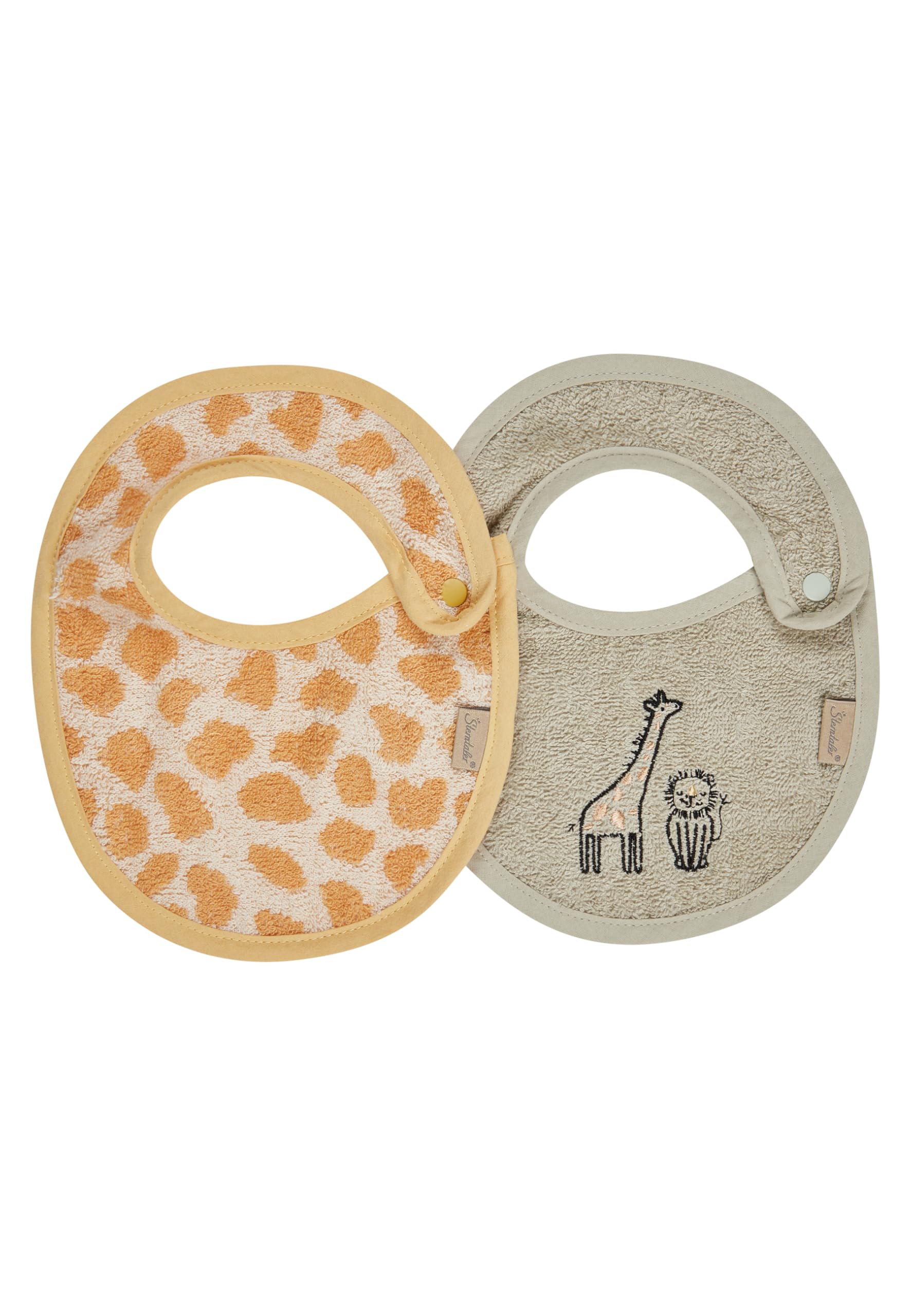 Sterntaler Safari Bibs Pack of 2