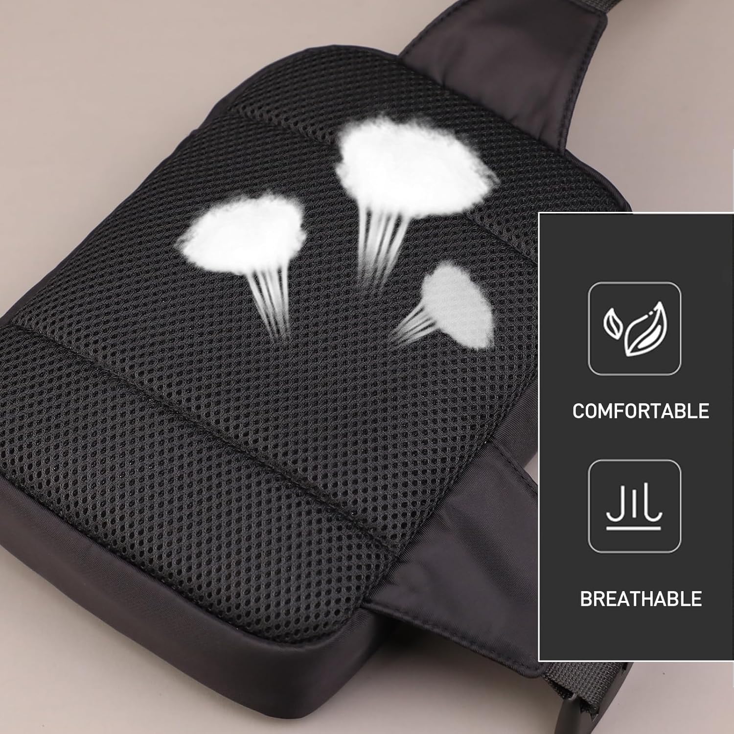 Small Sling Bag Mini Chest Crossbody Bag Shoulder Bag for Men Women - Image 7