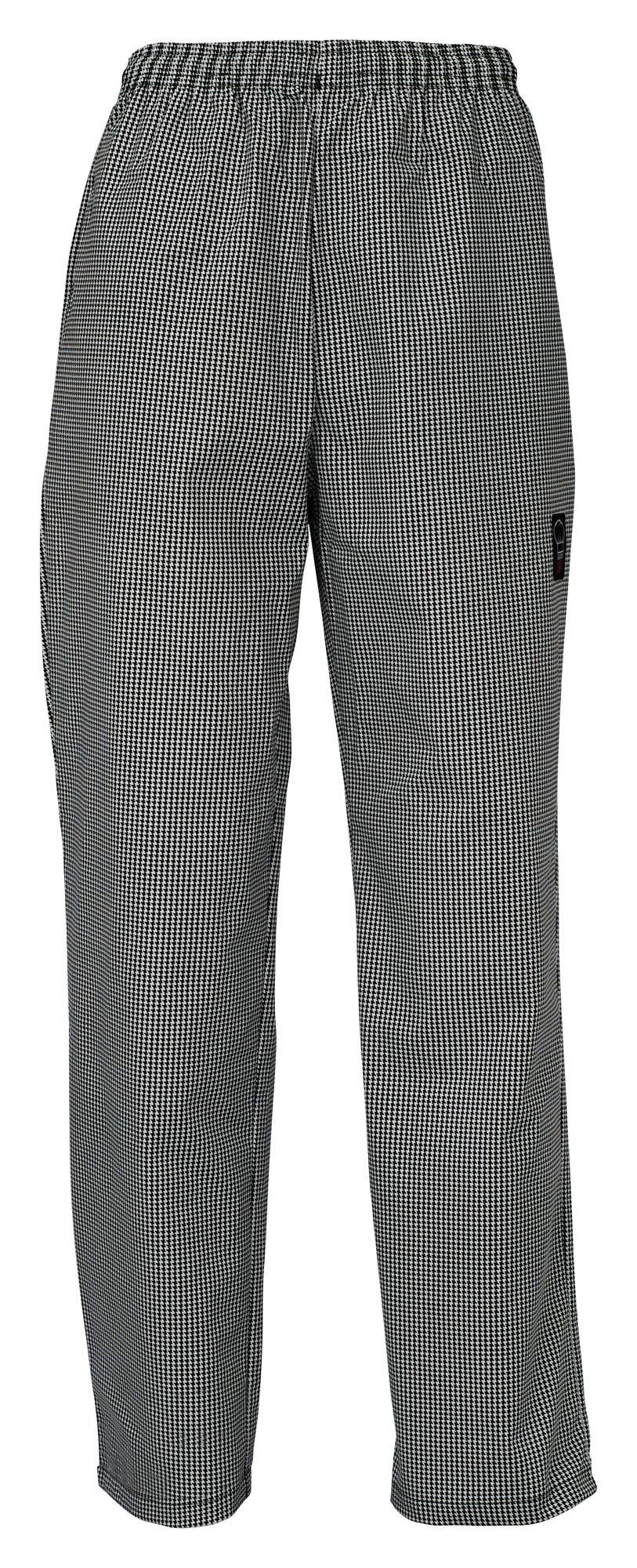 WincoWINCO UNF-4KL Chef Pants Houndstooth, Large