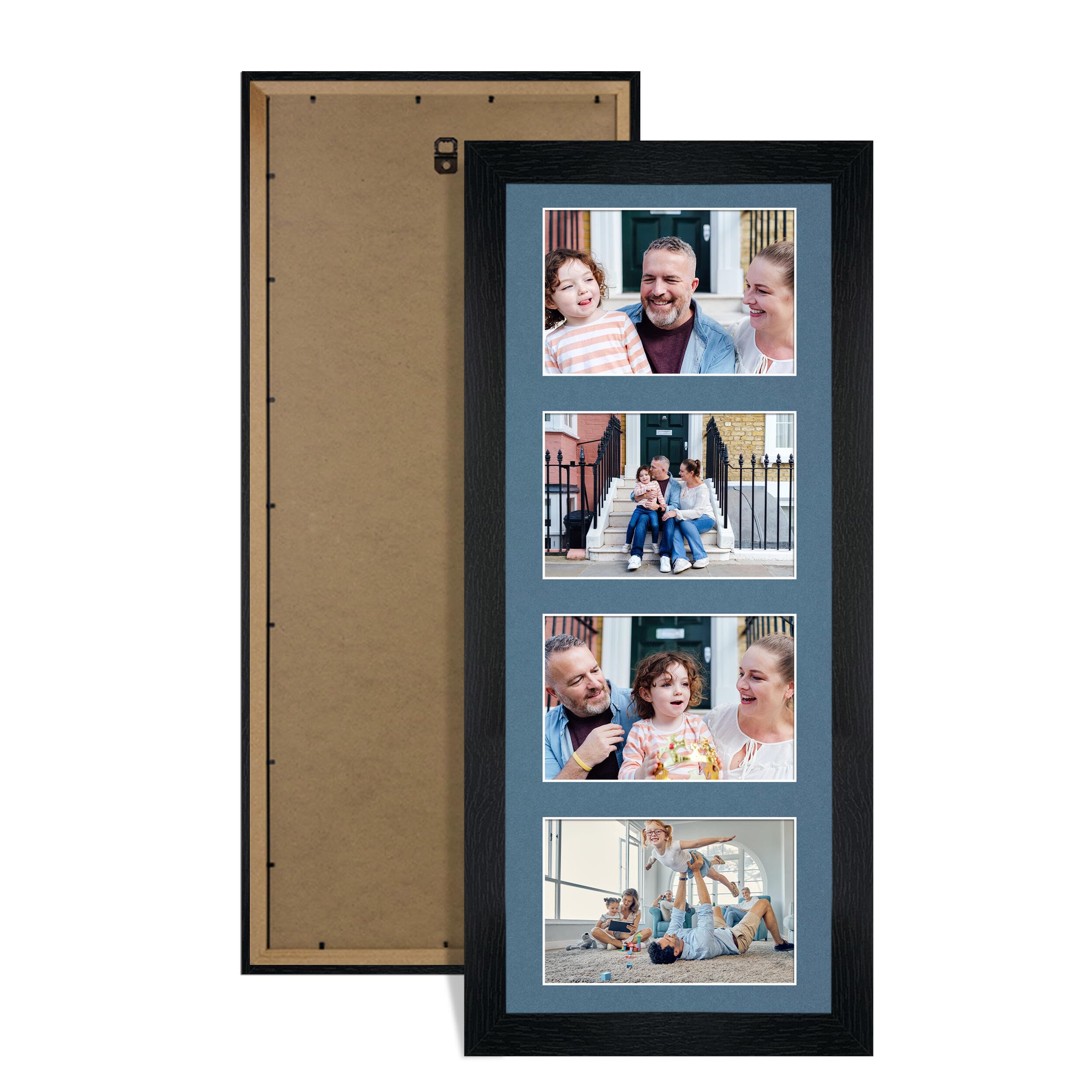 Alison Kingsgate Black 50x20cm Photo frame for multiple pictures — image 1