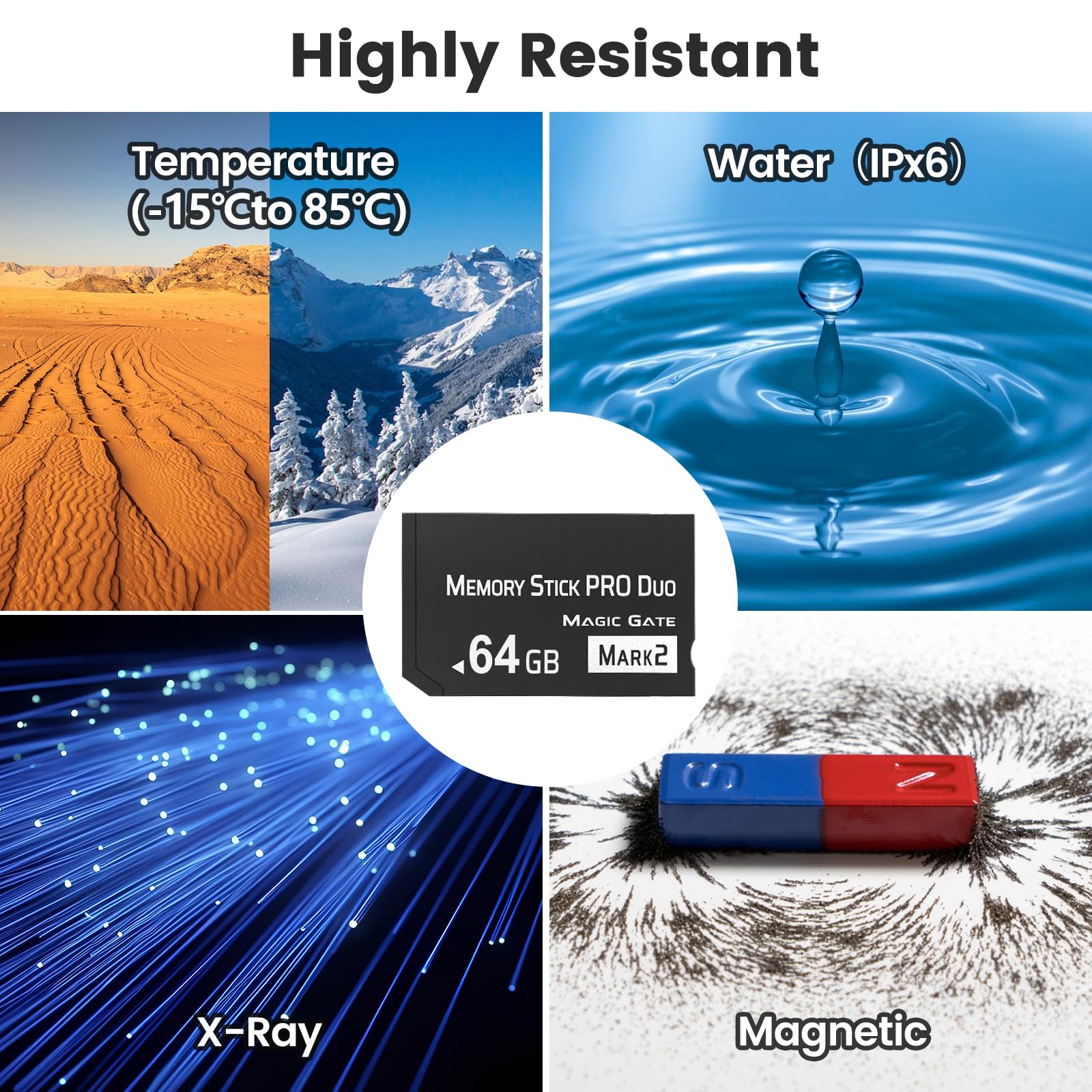 Amazon.com: Original 64GB Memory Stick Pro Duo MARK2,High-Speed
