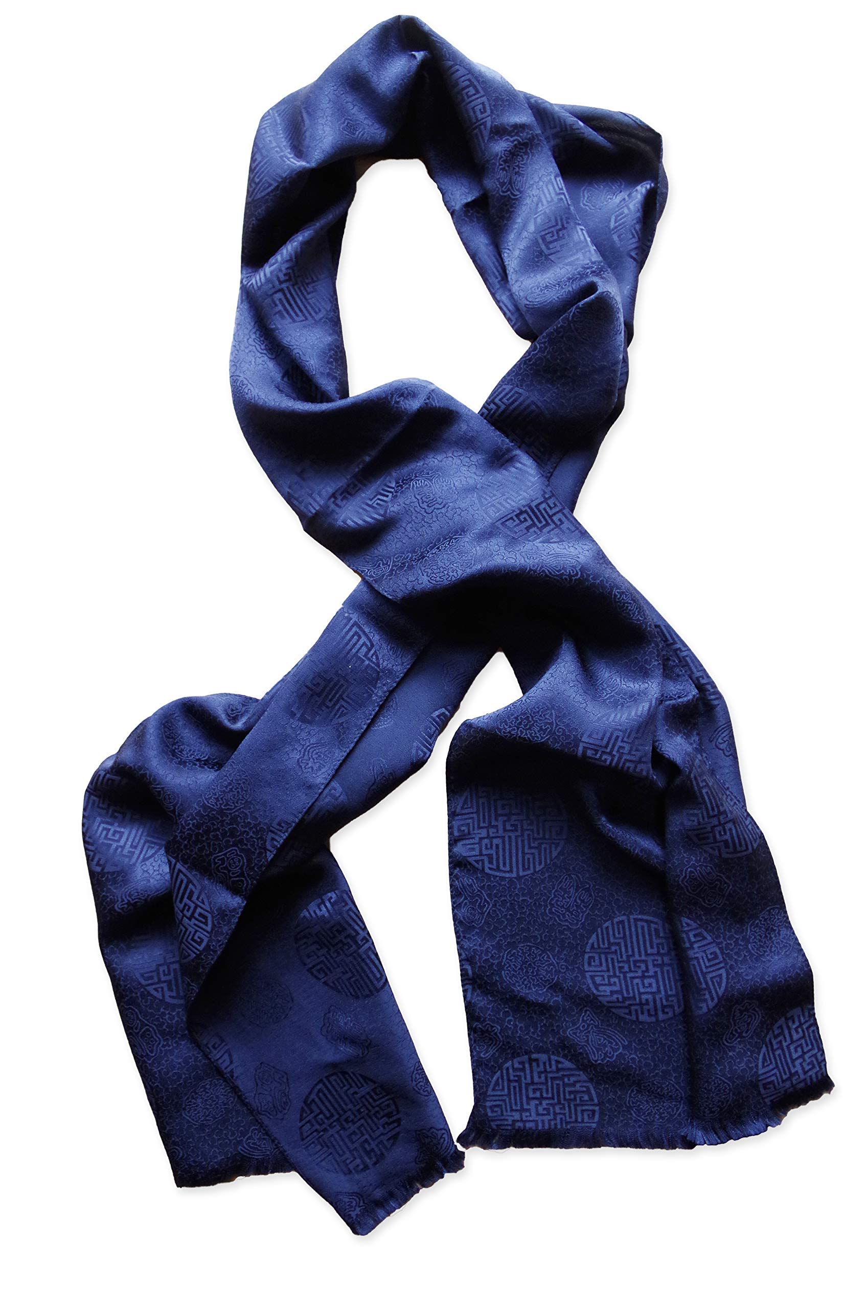 Posh Gear Herren Seiden Schal Satinecho aus 100% Seide