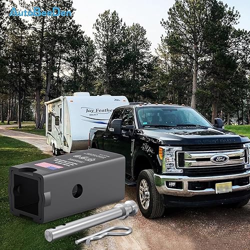 Miniatura 6 de AutoBeeDen Juego de manguitos reductores de adaptador de receptor de enganche de remolque, 3 a 2-12 o 2 pulgadas, 2-12 a 2 pulgadas, 3 pulgadas, 2.5