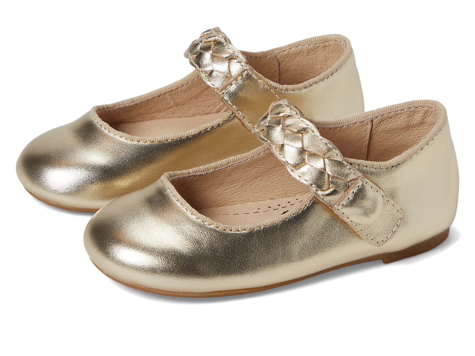 Old Soles Girl's Lady Plat (Toddler/Little Kid) Gold EU 33 (US 1.5 Little Kid) M