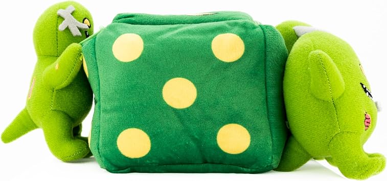 Baron of Dice Diseased Dice Bag | Holds 125+ 16mm Dice | Durable Zippered Closure