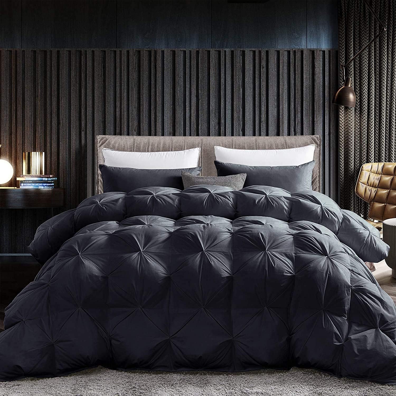 Luxurious AllSeason Goose Down Comforter King Size Duvet
