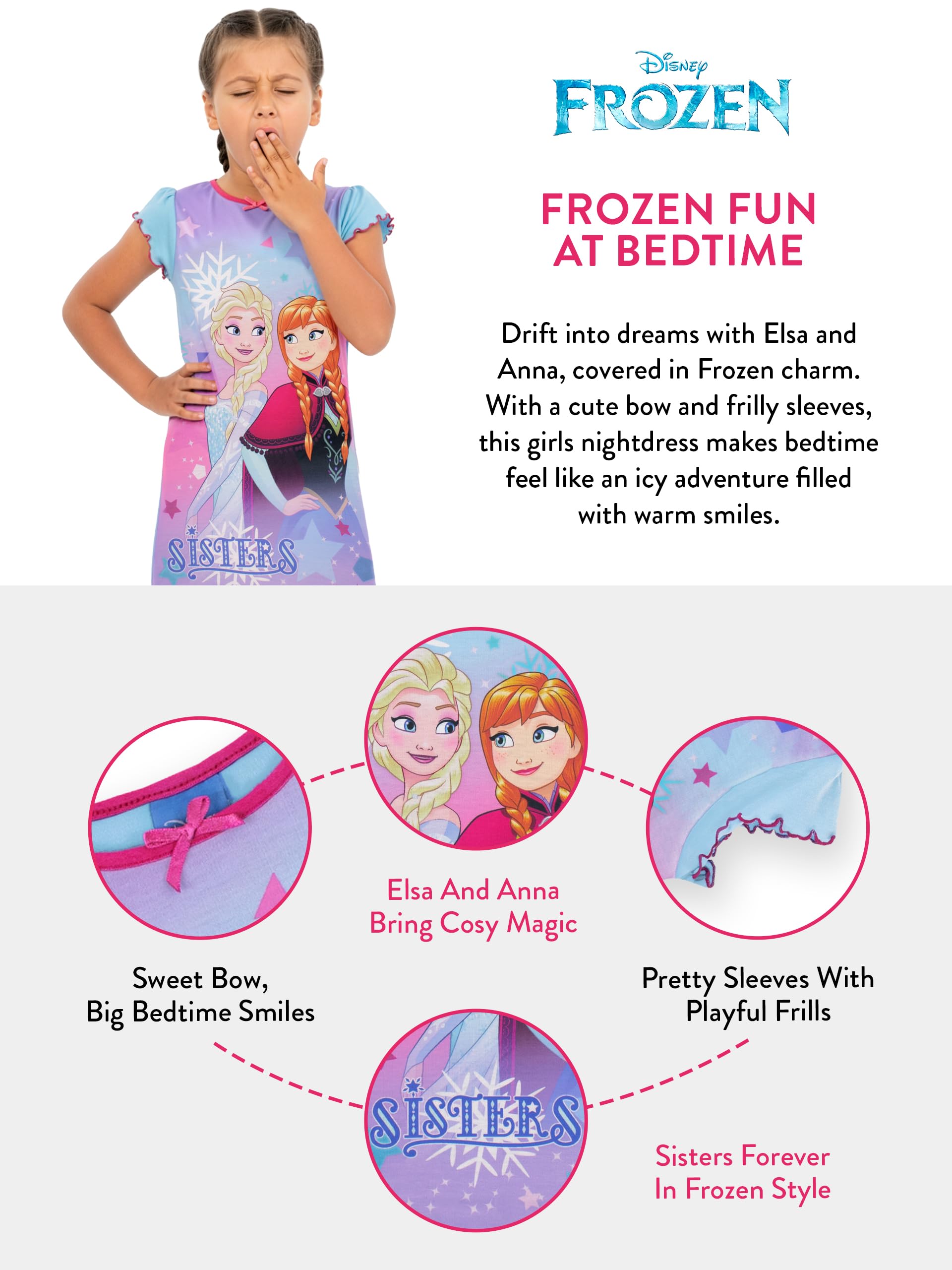 Disney -Chemise de Nuit Frozen Filles