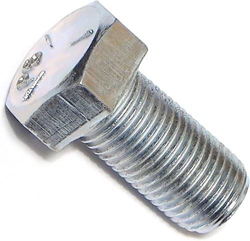 Hard-to-Find Fastener 014973248475 Grade 5 Fine Hex Cap Screws, 1/2-20 x 1, Piece-5, zinc