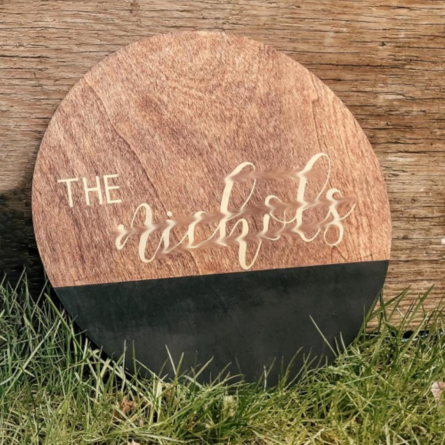 30 PCS 9 Inch Wood Circles for Craft, Unfinished Blank Wooden Circles Sheets Wood Rounds Pieces for Painting Craft Decoration Door Hanger