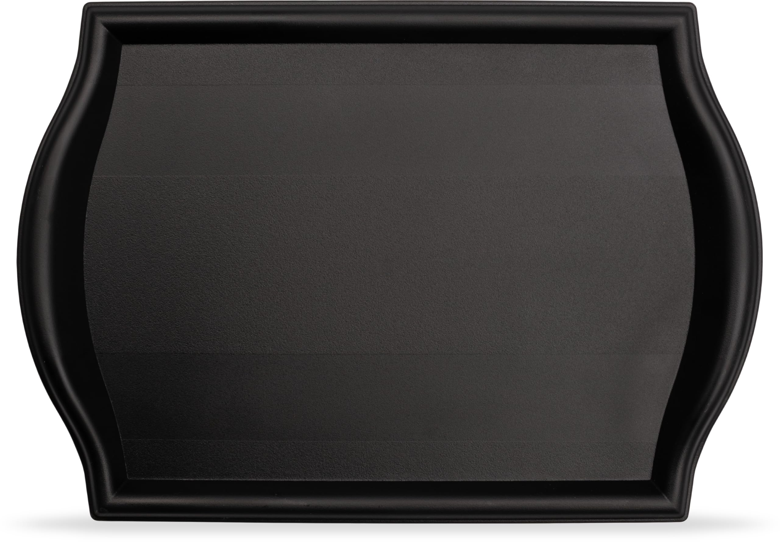 Carlisle 1217BT03 Bistro Bandeja de plástico para cafetería, 30,50 x 43 cm, color negro