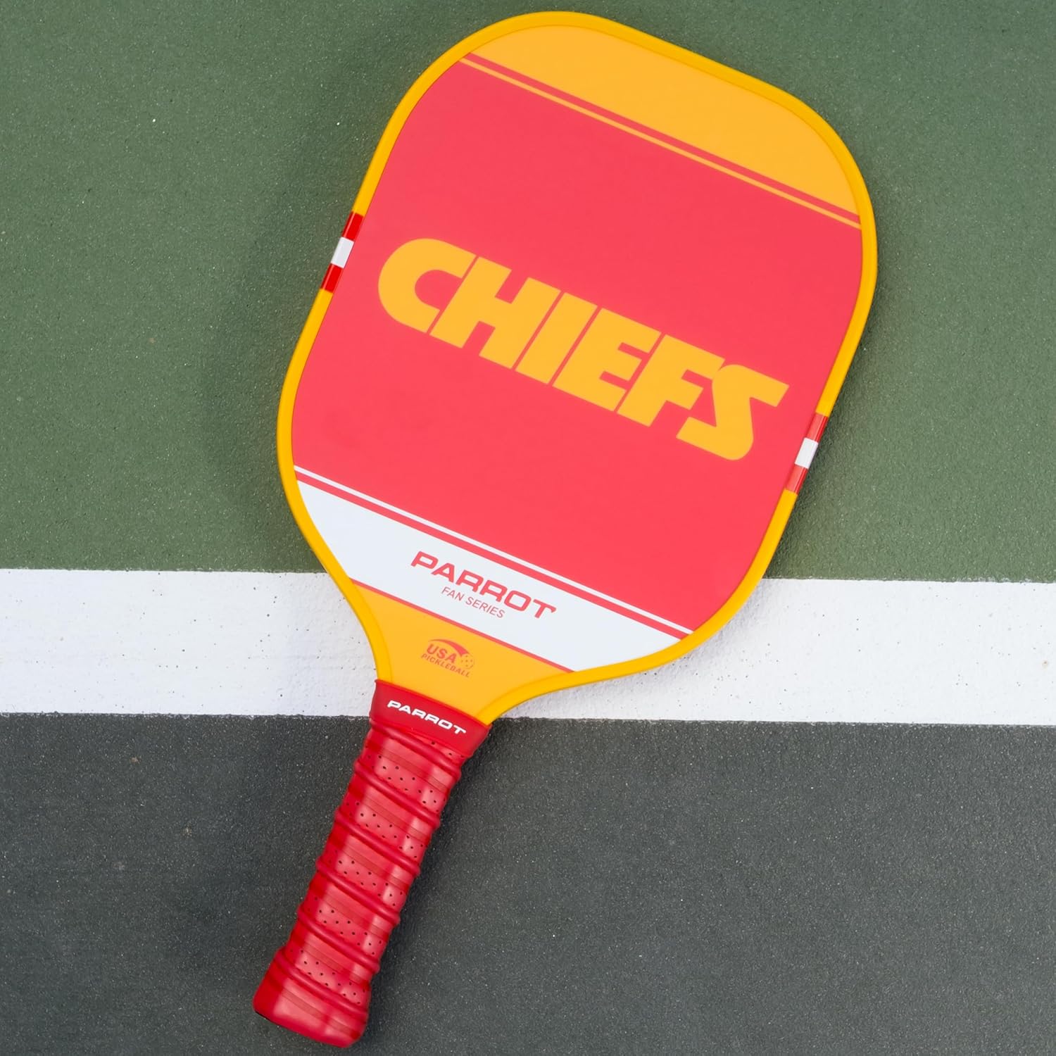 Team Golf Parrot Paddles NFL Kansas City Chiefs Sport Plus Pickleball Paddle