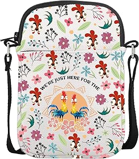 Cartoon Character Merch Gift Chicken Crossbody Bag Princess Shoulder Bag Purse We’Re Just Here for The Gifts