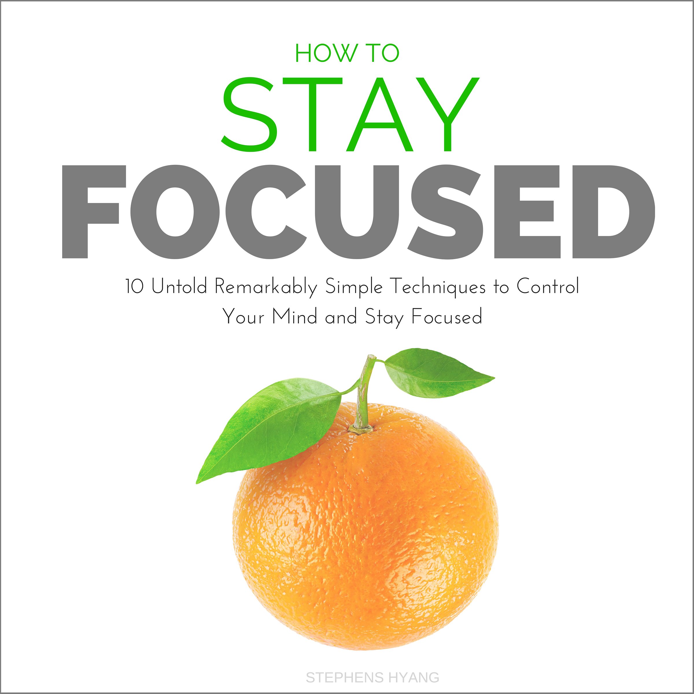 Cover art for How to Stay Focused: 10 Untold Remarkably Simple Techniques to Control Your Mind and Stay Focused