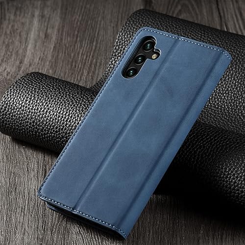 Miniatura 9 de EYZUTAK Funda de cuero PU premium para Samsung Galaxy A54 5G, cierre magnético, funda protectora con función atril, ranura para tarjeta en efectivo,