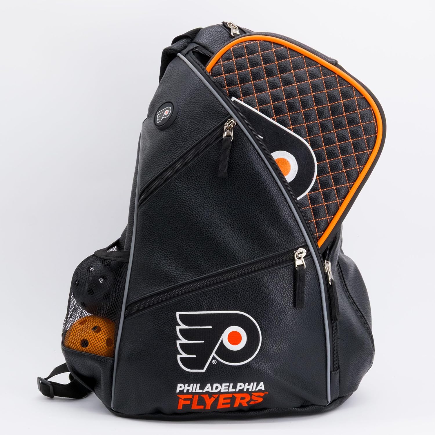 Team Golf PU Leather Backpack, Multi Team Colors, Large