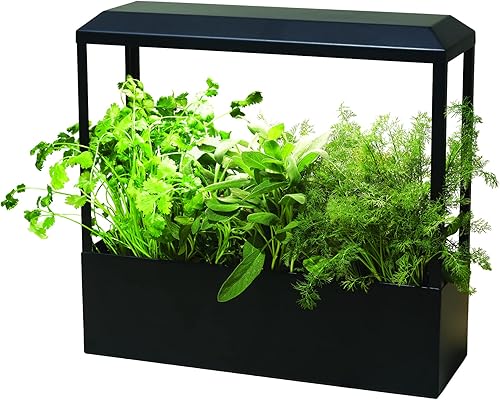 Modern Sprout Smart Growhouse - Luces LED de cultivo para plantas de interior, sistema de cultivo hidropónico, aplicación inteligente habilitada,
