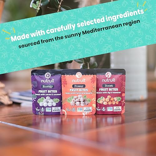 Miniatura 7 de Nutruit Gourmet Healthy Snack Mega Variety Box paquete de 32 vegano sin gluten sin OMG kosher proteína a base de plantas alta fibra caja de regalo