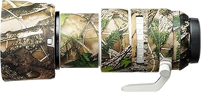 easyCover Lens Oak Neoprene Lens Protection Compatible with Canon RF 70-200mm F2.8L is USM (True Timber HTC Camouflage)