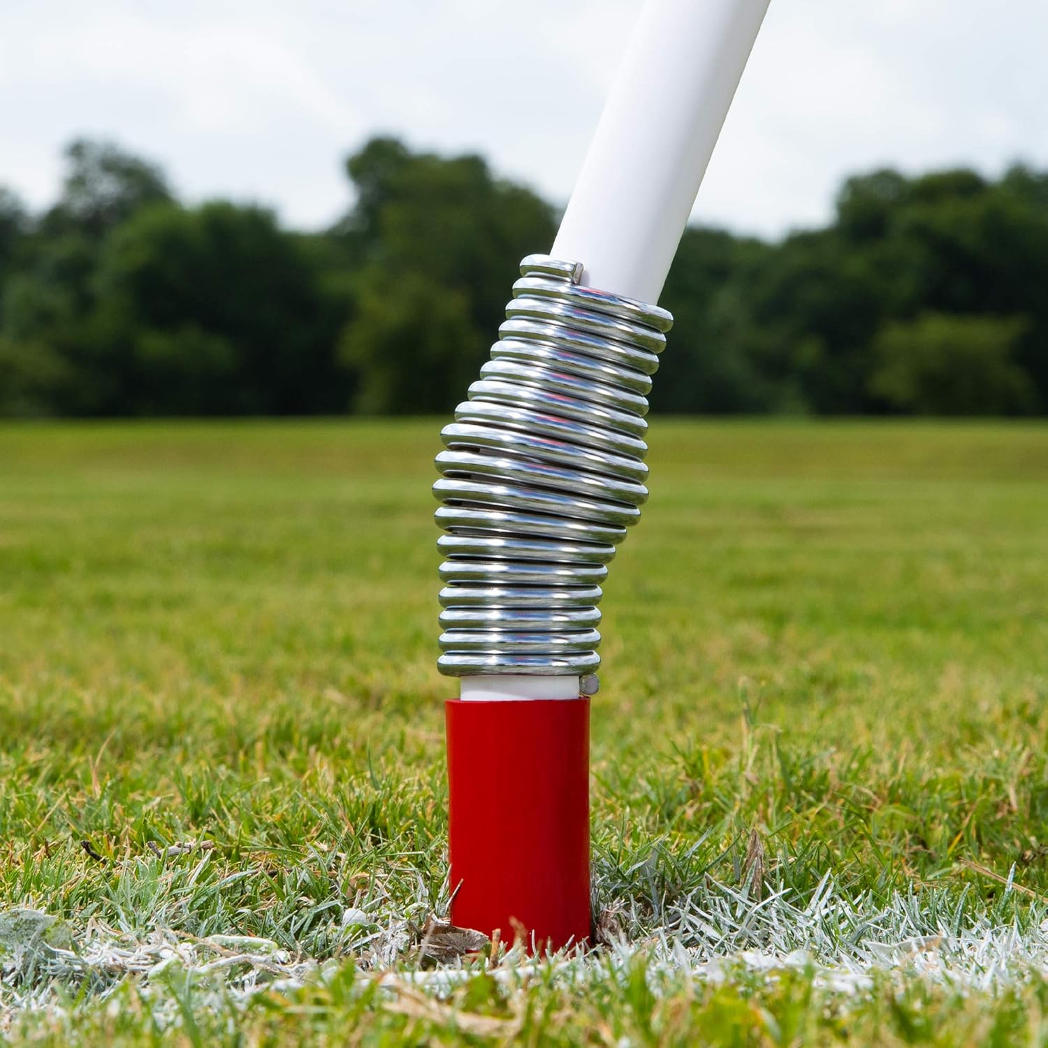 Champion Sports Soccer Corner Flags – Set of 4, 60" Poles with High-Visibility Nylon Flags for Indoor & Outdoor Field Marking
