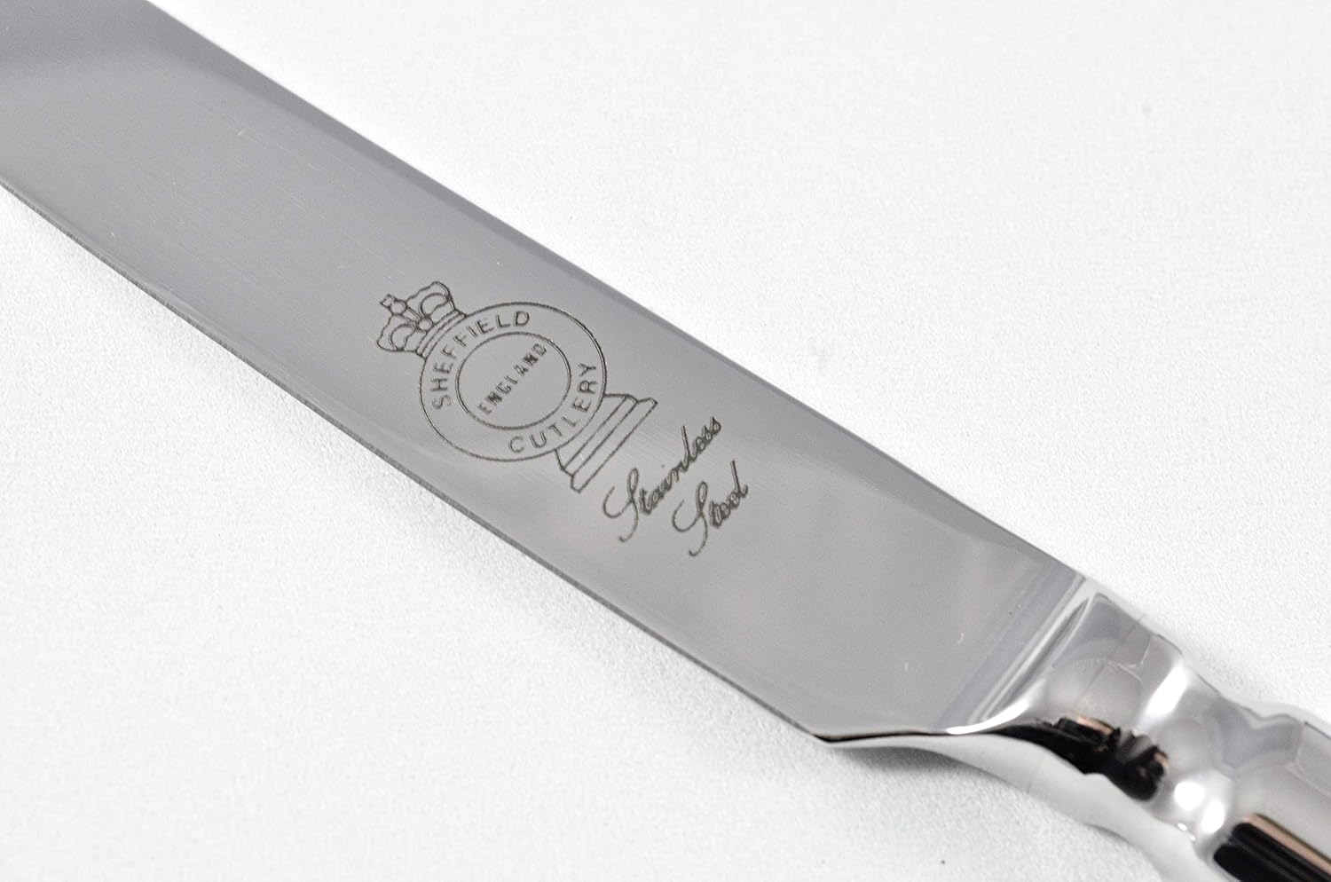 New Old English Pattern 4 Piece place Setting Made in Sheffield England Stainless Steel Cutlery Fantastic