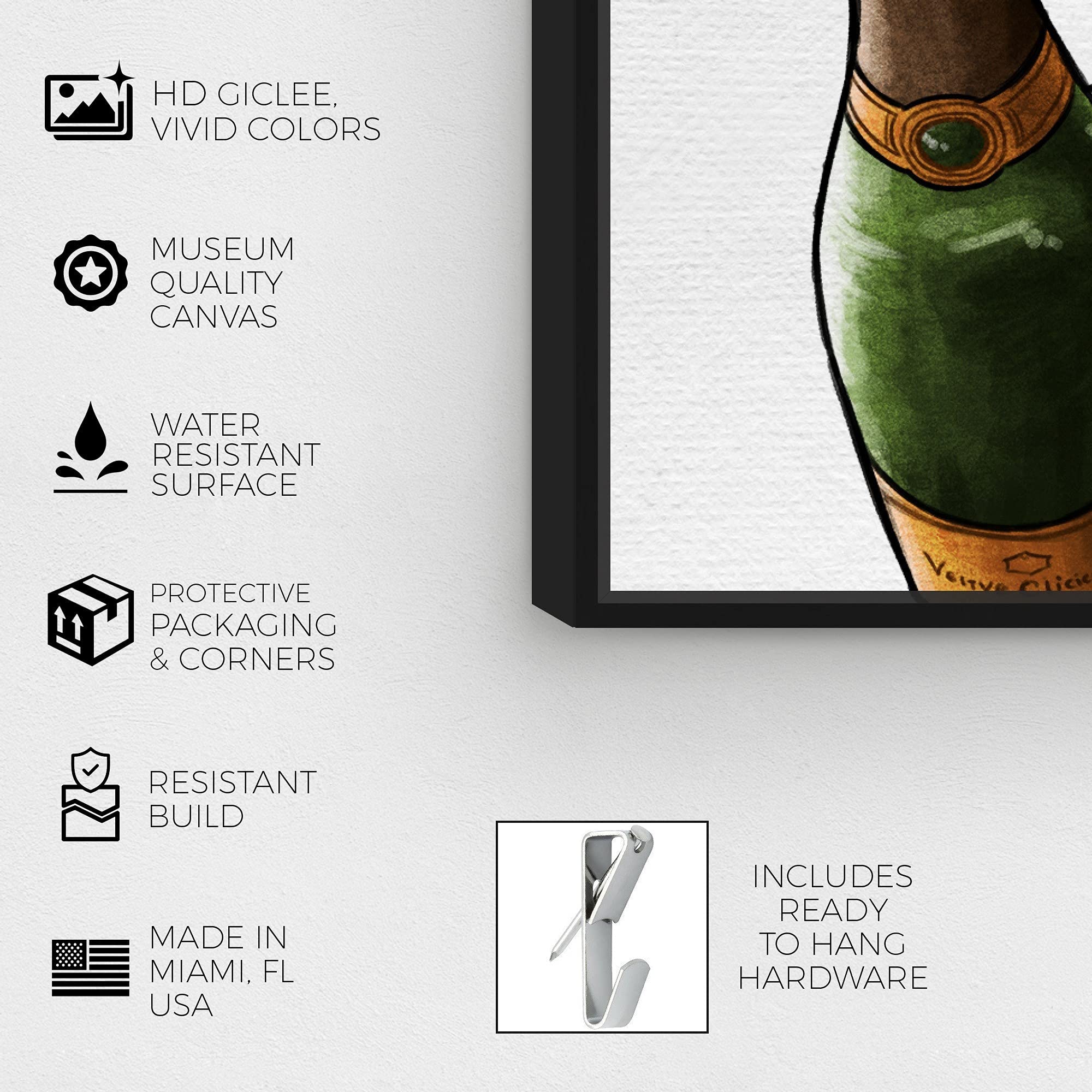 Amazon.com: The Oliver Gal Artist Co. Animals Wall Art Framed