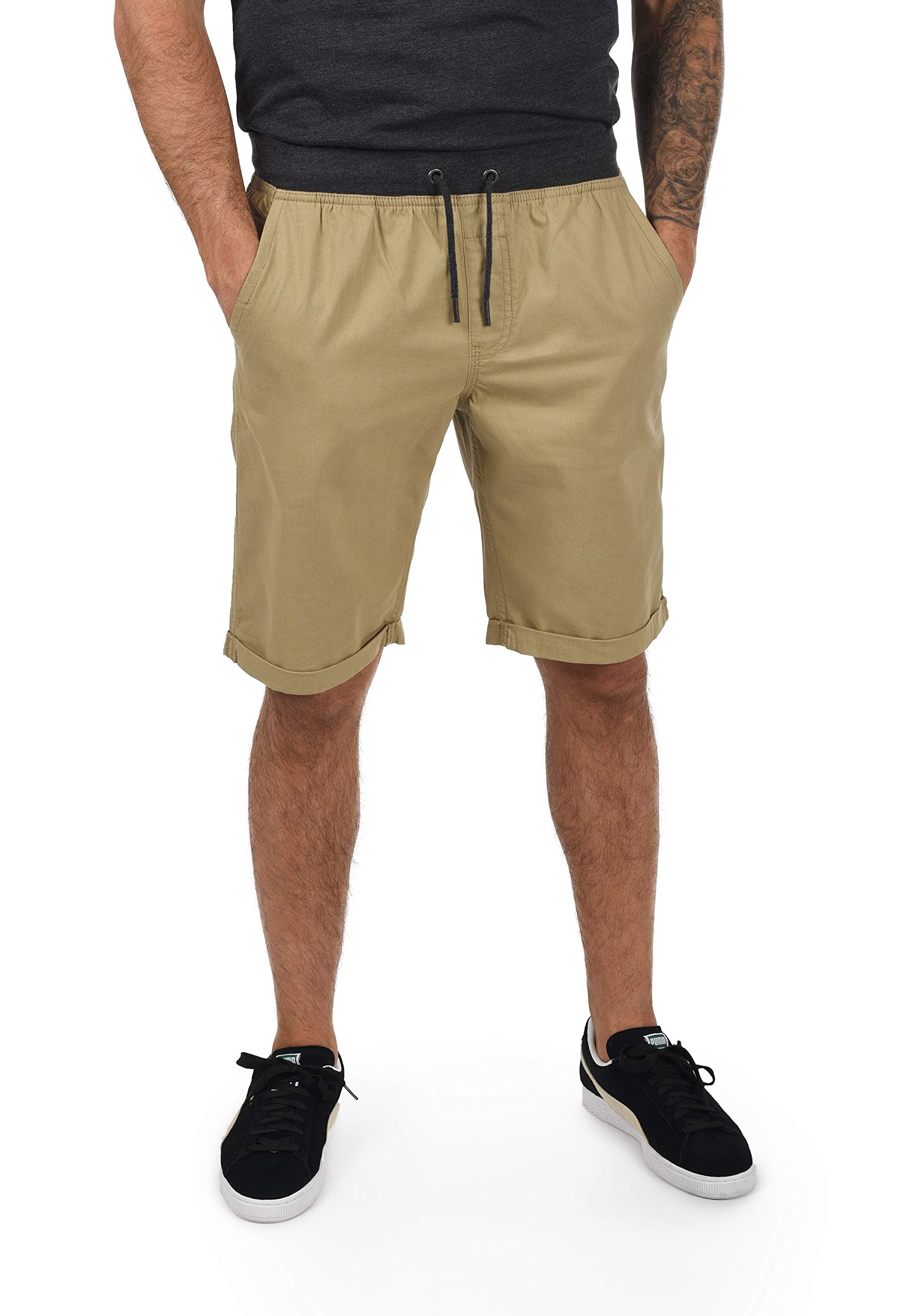 Blend BHClaude Herren Herren Chino Shorts Bermuda Kurze Hose mit Kordel Regular Fit