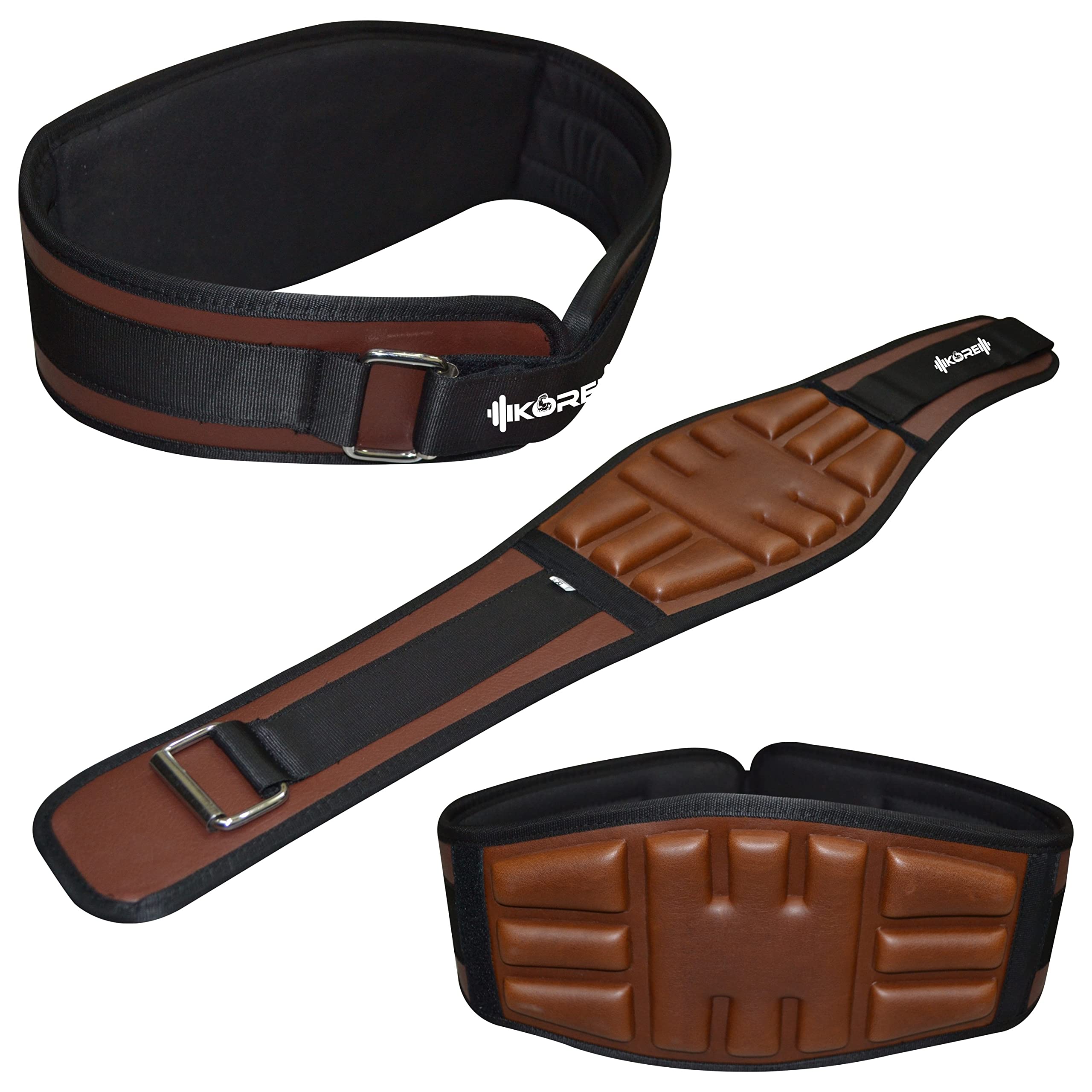 KORE Elite Weightlifting Gym Belt, Large/42-Inch (Brown) (B07SKX1N9X) Amazon Price History, Amazon Price Tracker