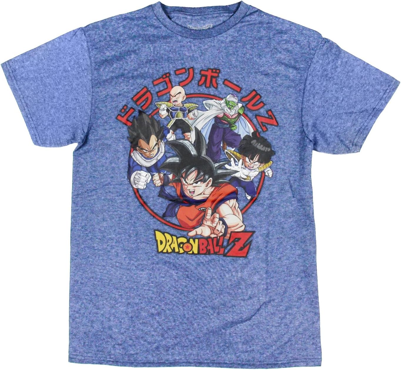Dragon Ball Z Super Men's Goku Vegeta Krillin Character Group T-Shirt image 4