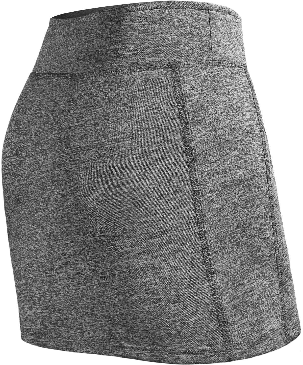 BLEVONH Gonna da Tennis Estiva da Donna con Pantaloncini sotto, Pickleball, Atletica, Allenamento e Golf, con Tasche