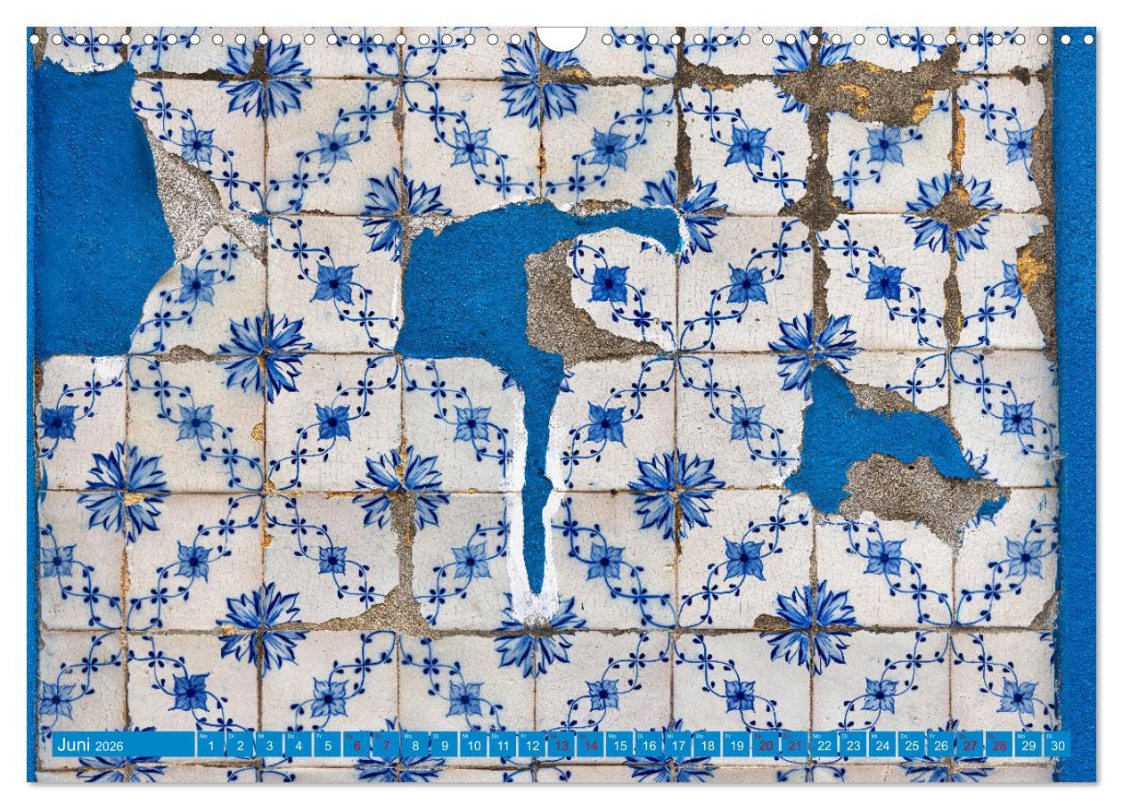 Die Farbe blau - Die Farbe der Weite und des Himmels (Wandkalender 2026 DIN A3 quer), CALVENDO Monatskalender: Die beruhigende und entspannende ... eine positive und entspannte Atmosphäre.