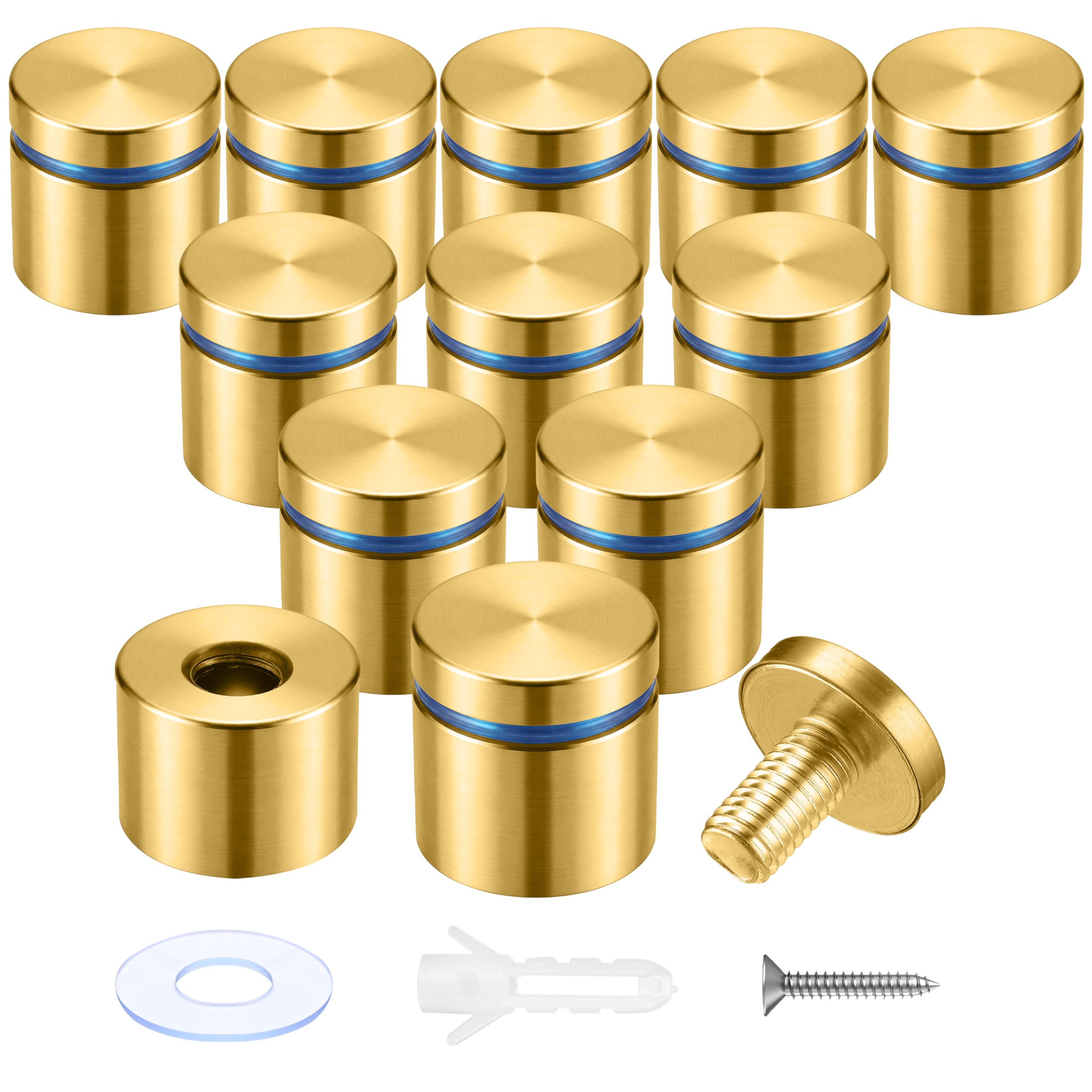 Pelopy 8 Pcs Standoff Screws - Wall Mounts -25 Pelopy 8 Pcs Standoff Screws - Wall Mounts -25