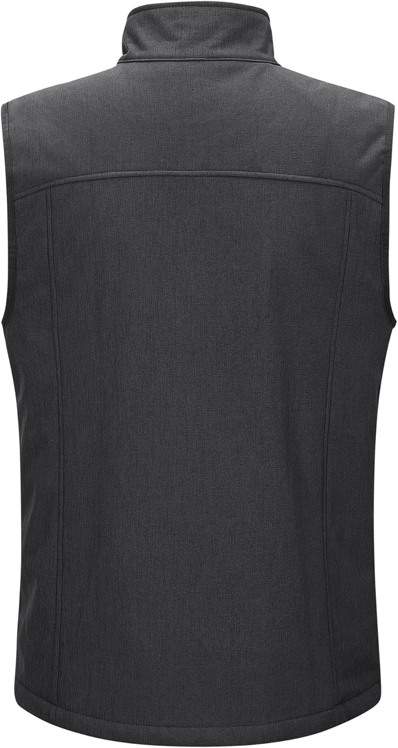 Outdoor Ventures Men's Casual Outerwear Vest Lightweight Winter Zip Up Sleeveless Jacket for Hiking Travel Golf Running - Image 5