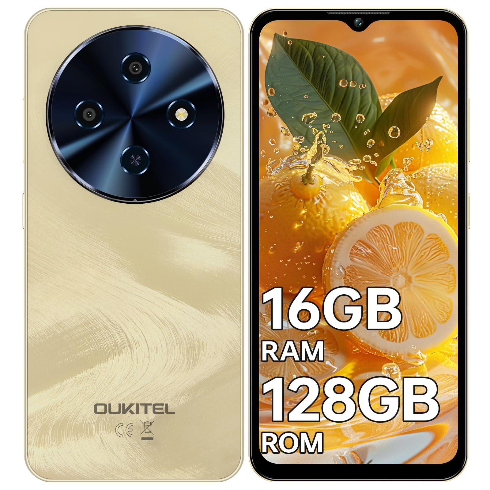 OUKITEL C5 スマートフォン 16GB/256GB SIMフリー Amazon | OUKITEL C5 SIMフリー スマホ 本体 16GB RAM+128GB ROM/1TB