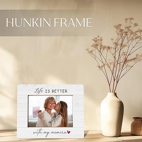 Miniatura 3 de Memere Gifts - Marco de fotos de 5 x 7 pulgadas, regalos para la abuela para cumpleaños, Navidad, Día de la Madre de parte de nietos, regalo para