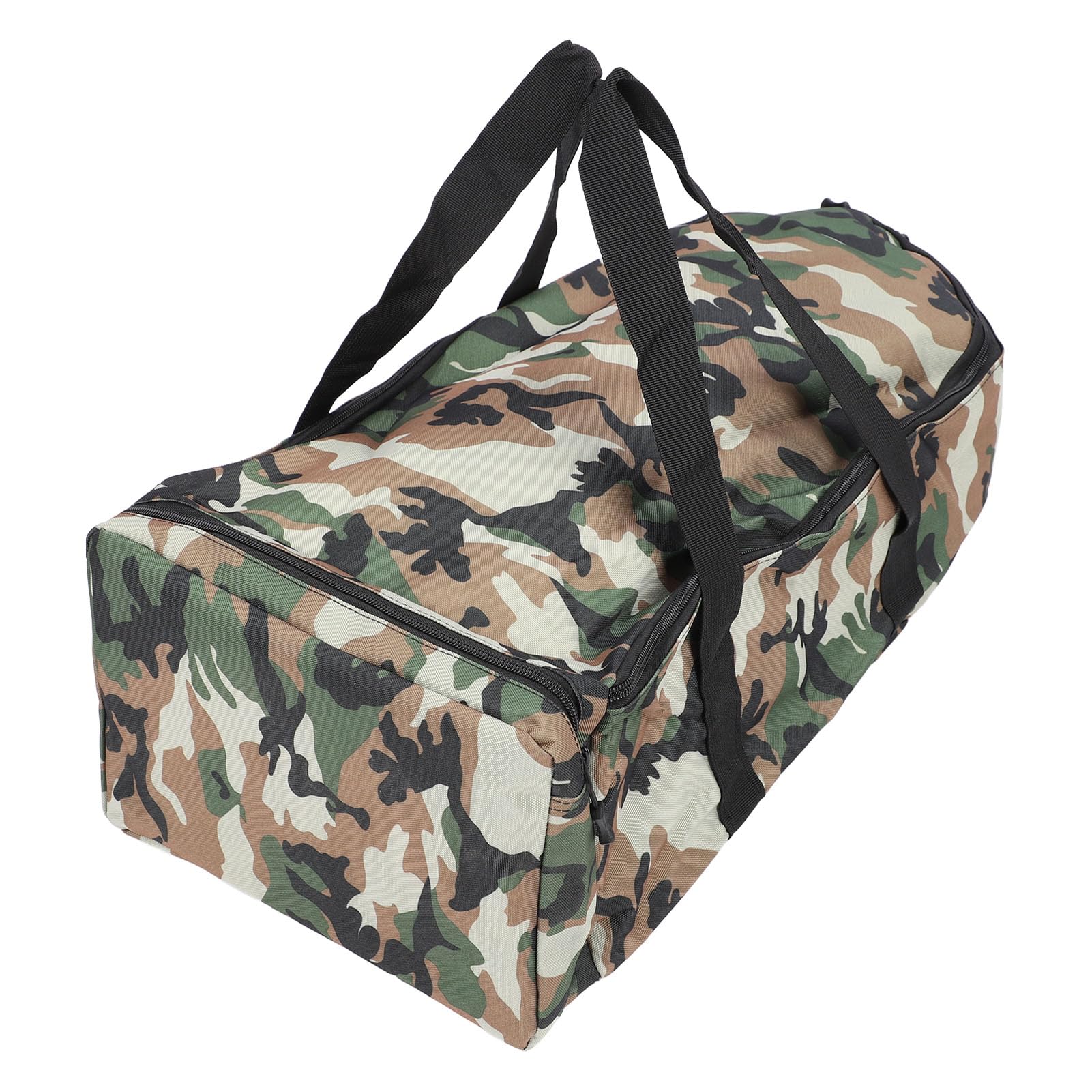 OVAQUIXI Fishing Tackle Bag, Waterproof, Bait Boat Storage Case, 61 x 30 x 20 cm, Camouflage